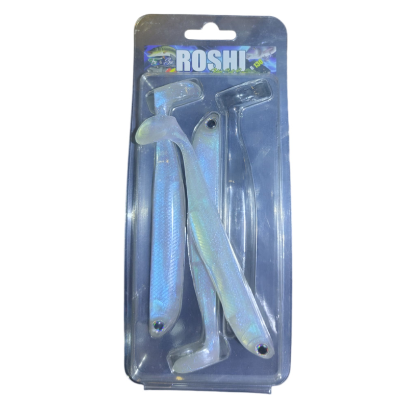 Vinilos Roshi Fishing R-Shad 130mm 12gr Rainbow