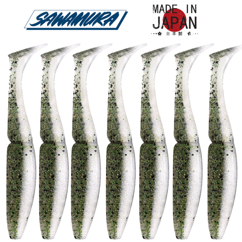 Vinilo Sawamura One Up Shad 3″ 060 Baby Bass 7uds