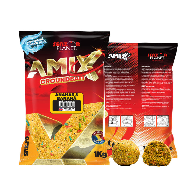 Senzor Planet Groundbait Amix Piña Banana