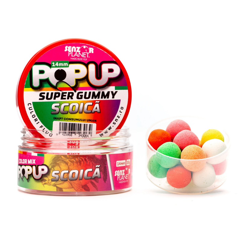 Senzor Planet Pop Up Super Gummy Mussel 14mm