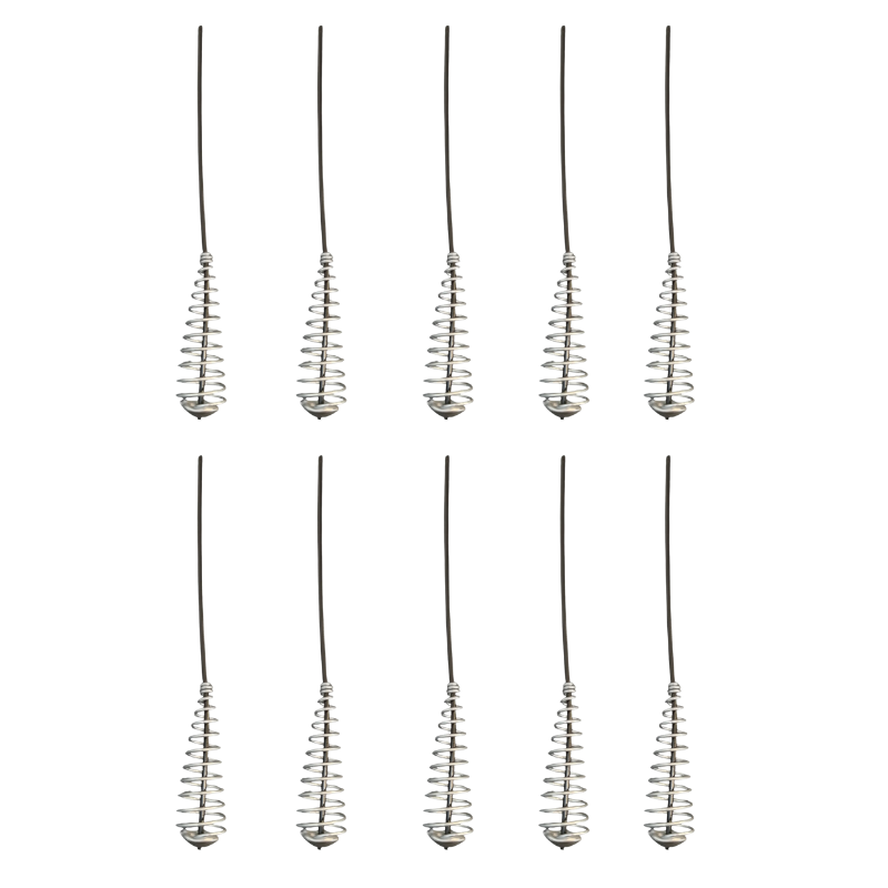 10 x Cebadores muelle con palo 20gr Model 12
