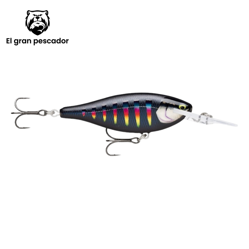 Rapala Shad Rap Elite 75 Perca Negra