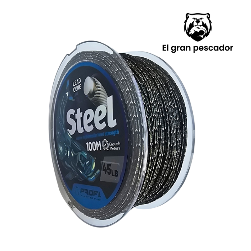 Steel Leadcore Green 35lb 100m