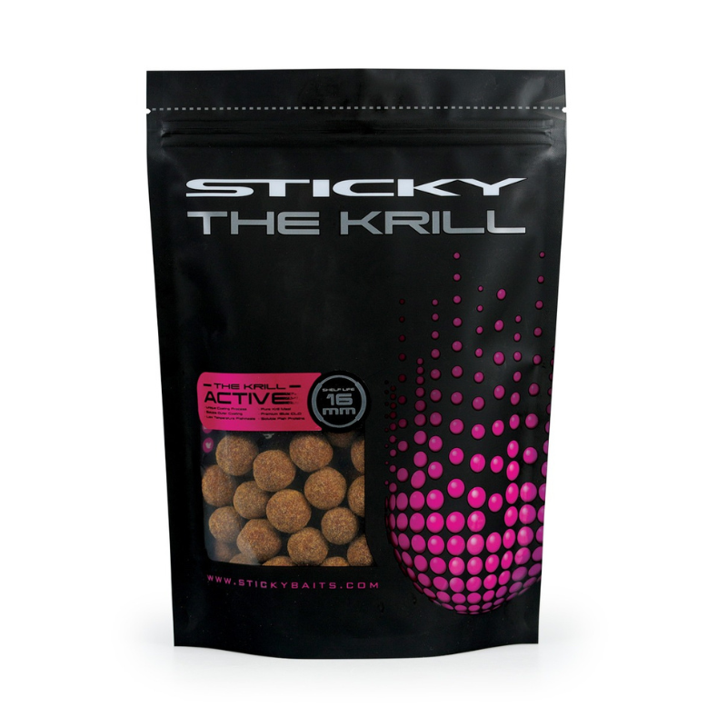 Sticky Baits The Krill Boilies Active 20mm 1kg