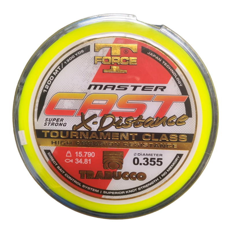 Hilo Trabucco T-Force Master Cast X-Distance 0,283mm 21,03kg