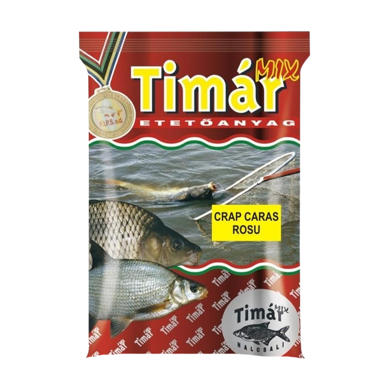 Groundbait Timar Mix Crap Caras Rosu (Rojo) 3Kg