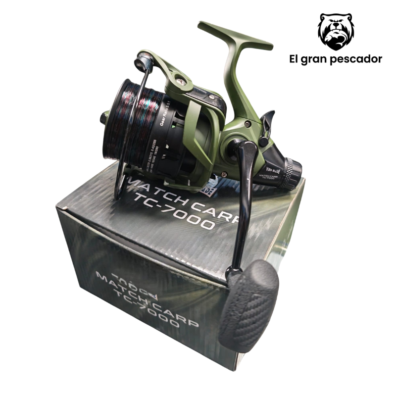Oferta Carrete con Hilo Wind Blade Carp TC-7000 + Bobina Adicional