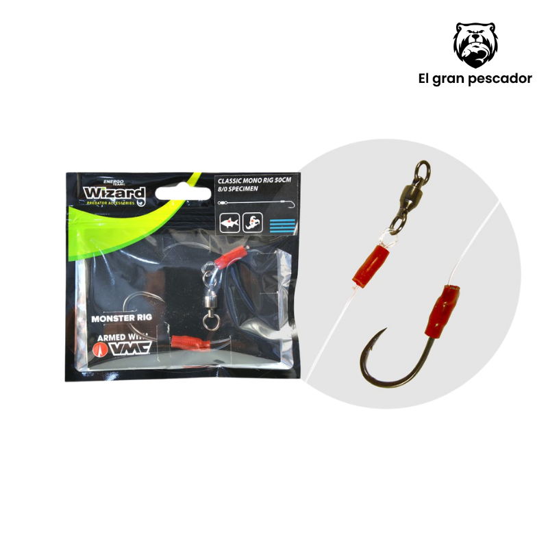 Wizard Classic Mono Rig 50cm 11/0 Round