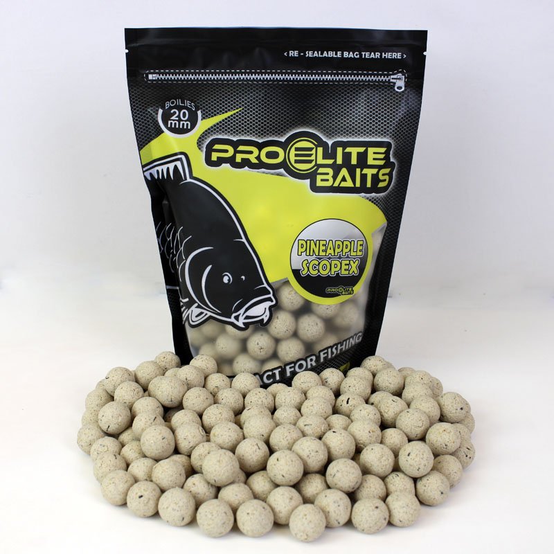 Pro Elite Baits Piña Scopex Classic Boilies 24mm 1kg