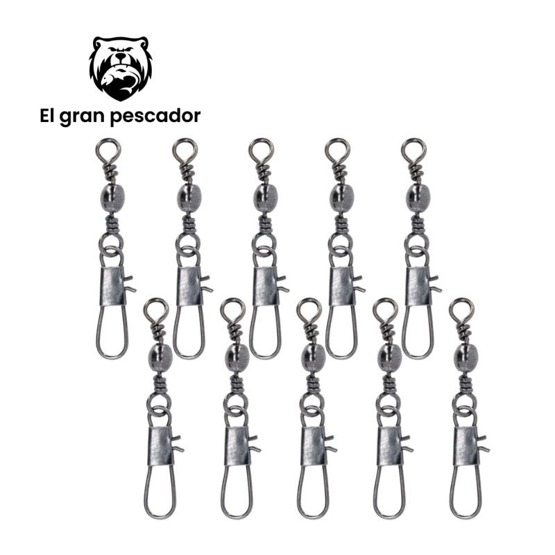 Mikado Emerillon Barrel Snap Nº 10 kg 10pcs