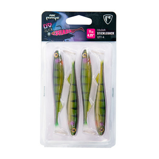 Vinilos Fox Rage Slick Shad Sticleback 13cm 5´´ 13cm