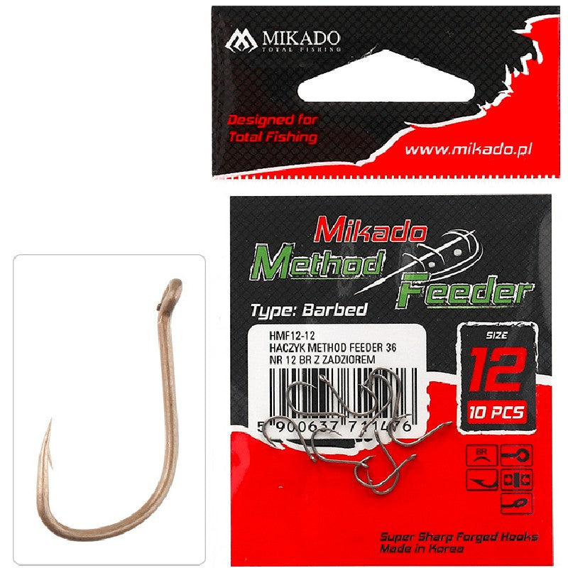 Anzuelos Mikado MF-12 Size 14