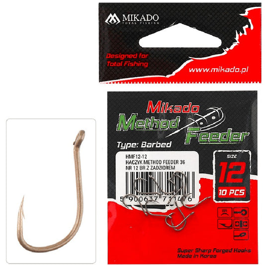 Anzuelos Mikado MF-12 Size 12
