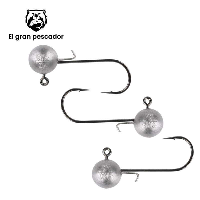 Mikado Jig Cabeza ECO Jaws 4/0 10g 3pcs