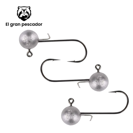 Mikado Jig Cabeza ECO Jaws 4/0 10g 3pcs