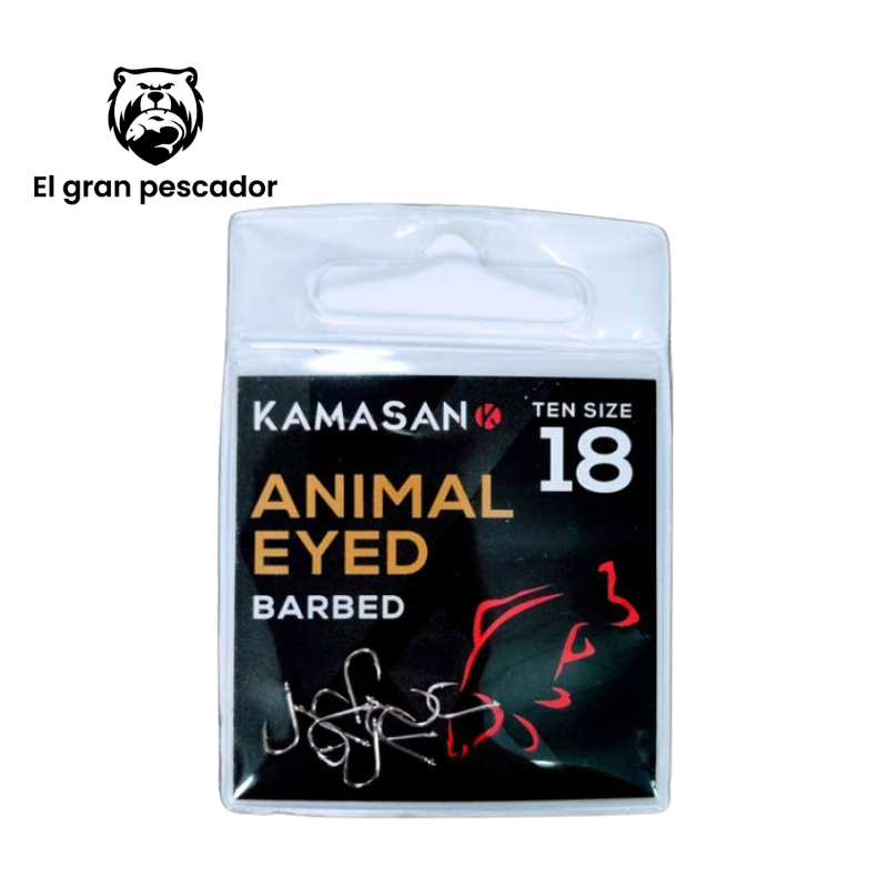 Anzuelos Kamasan Animal Eye Nº 12 10pcs