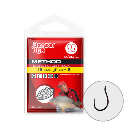Anzuelos Benzar Mix Method Nº8 8uds