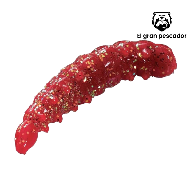 Berkley PowerBait Gusano de la Miel Banana Boost Naranja