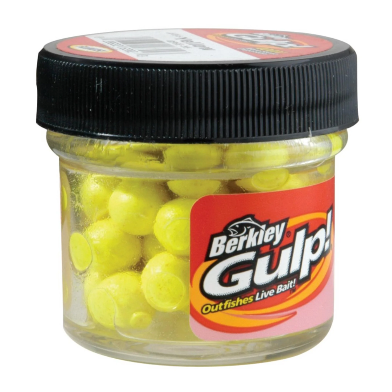 Berkley Gulp Huevos Salmon Amarillos Flotantes