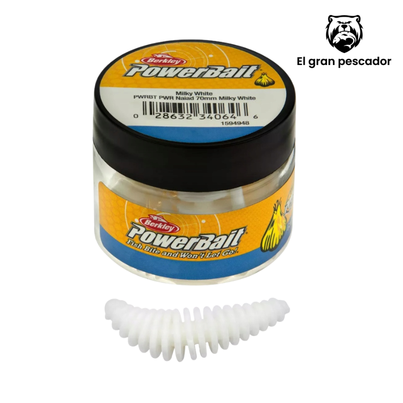 Berkley Powerbait Power Pupa 45mm Milky White