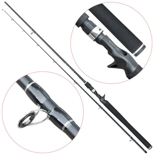 Caña Casting Baracuda Crack 2,10m 20-50gr