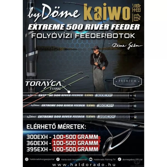 Caña Feeder Kaiwo By Dome Extreme 500 River Feeder 395EXH 100-500 g