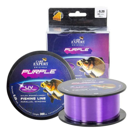 Linea Carp Expert Morado Monofilament 0.30mm 12,50kg 300m