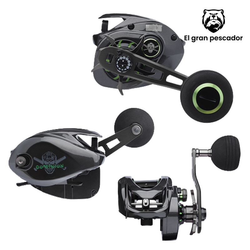 Carrete Casting Madcat Dominion Low Profile