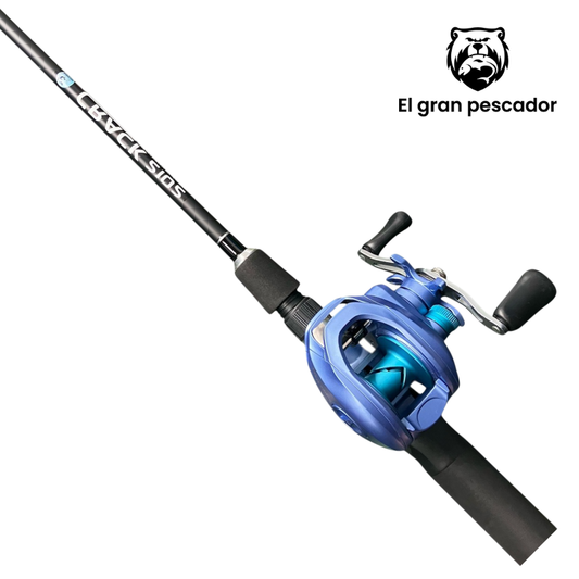 Combo Casting Baracuda 2,10m 20-50gr + Carrete Azul