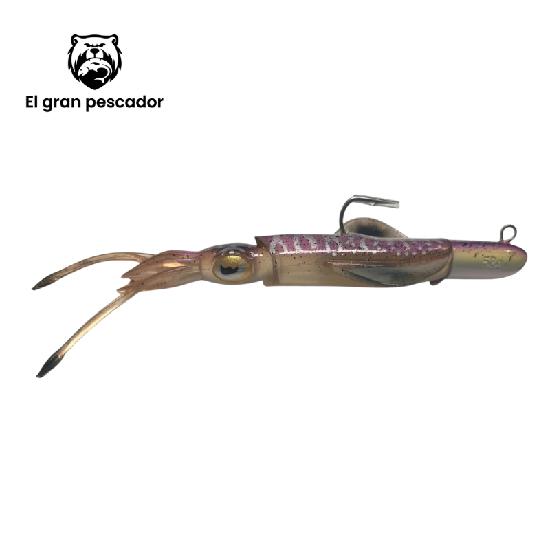 Señuelo Savage Gear Calamar 18cm 90g Morado