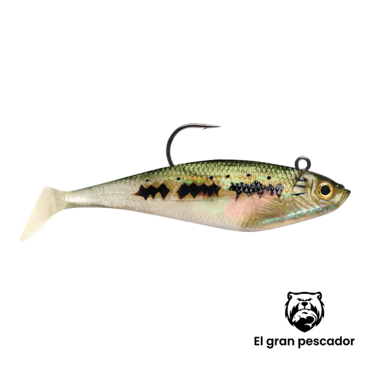 Vinilo Storm Wild Eye Blister 3uds 4´´ 11cm 10gr BB Baby Bass