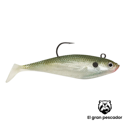 Vinilo Storm Wild Eye Blister 3uds 3´´ 8cm 10gr OLSD Olive Shad