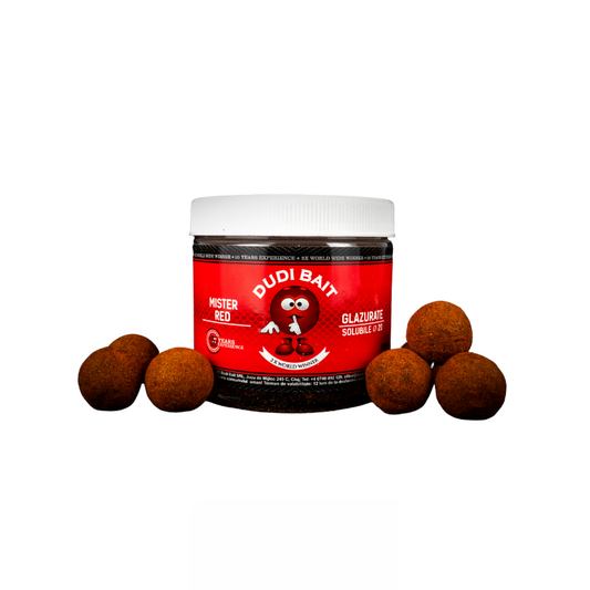 Dudi Baits Mister Red Boilies Selectos Recubiertos 20mm