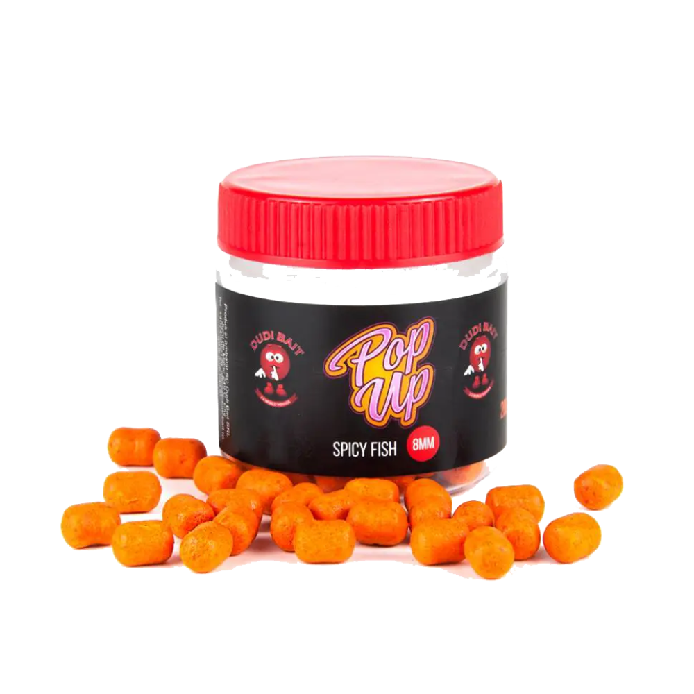 Dudi Bait Pop Up Spicy Fish 8mm