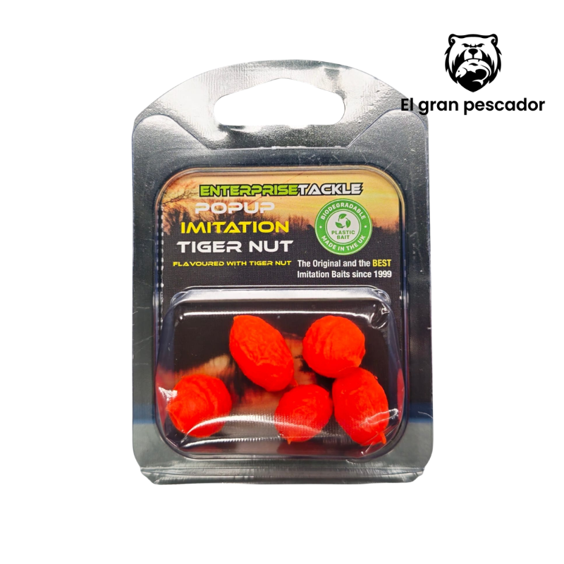 Enterprise Tackle Chufa Artificial Naranja 5pcs