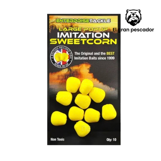 Enterprise Tackle Maiz Large Amarillo 10pcs