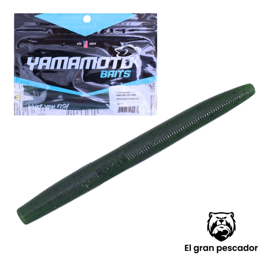 Vinilos Gary Yamamoto 5´´ Yama senko Watermelon 10pcs