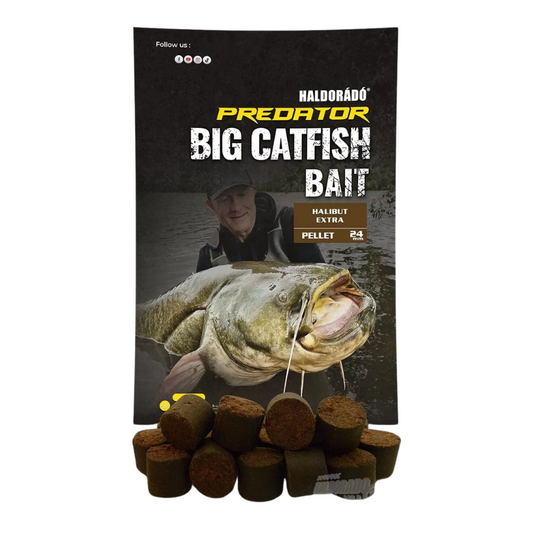 Haldorado Catfish Bait Pellet Higado Monster Crab 28mm 1kg