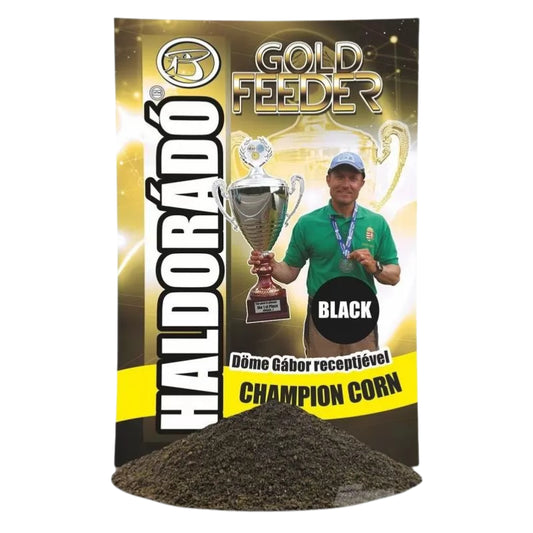 Haldorado Groundbait Gold Feeder Champion Corn Black