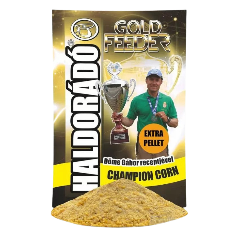 Haldorado Groundbait Gold Feeder Champion Corn Extra Pellet