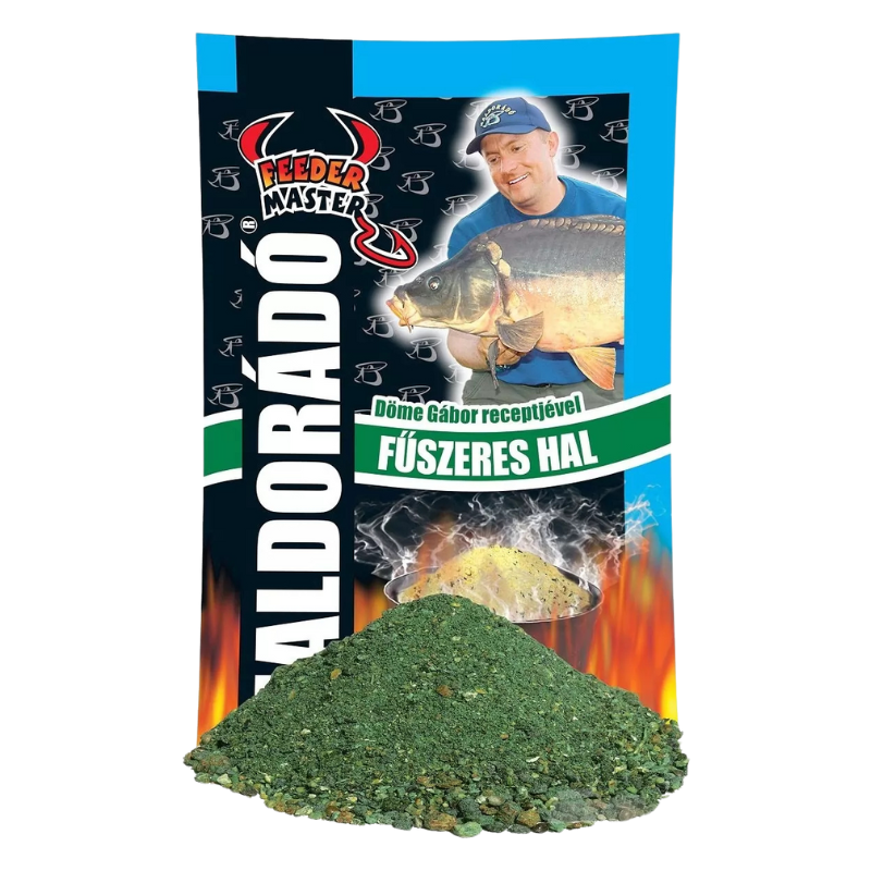 Haldorado Groundbait Feeder Master Green Betain Pescado Picante