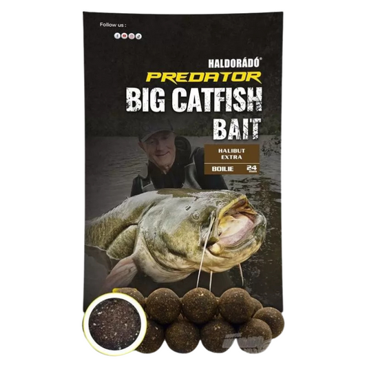 Haldorado Catfish Bait Boilies Halibut Extra 24mm 1kg