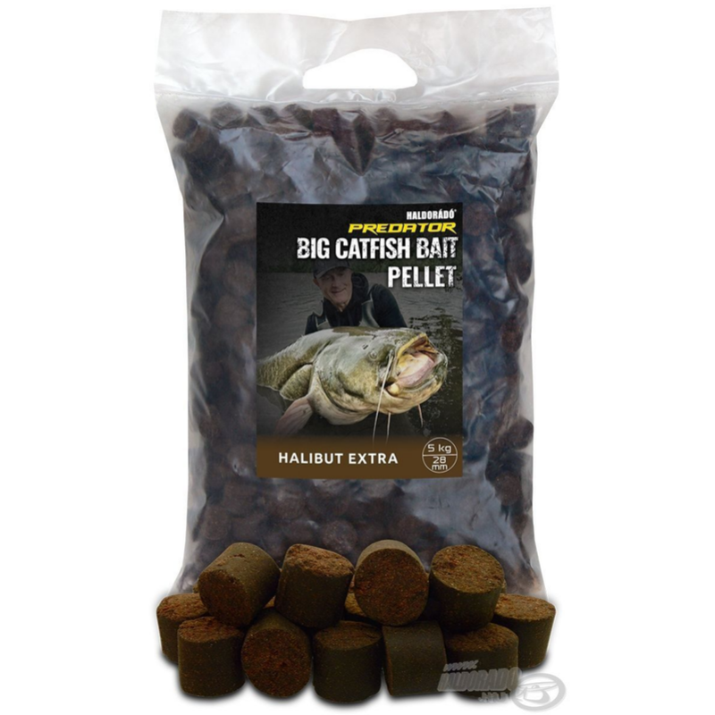 Haldorado Catfish Bait Pellet Halibut Extra 28mm 5kg