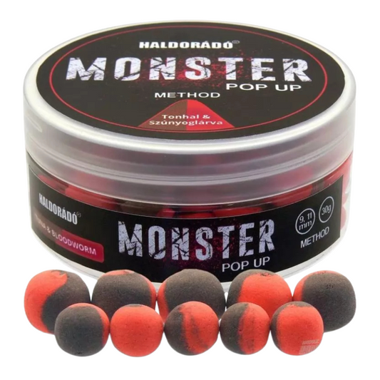 Haldorado Monster Pop Up Method 9-11mm Atun Bloodworm