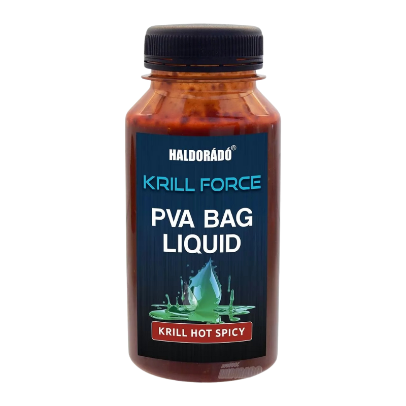 Haldorado Krill Force PVA Bag Liquid - Krill Hot Spicy