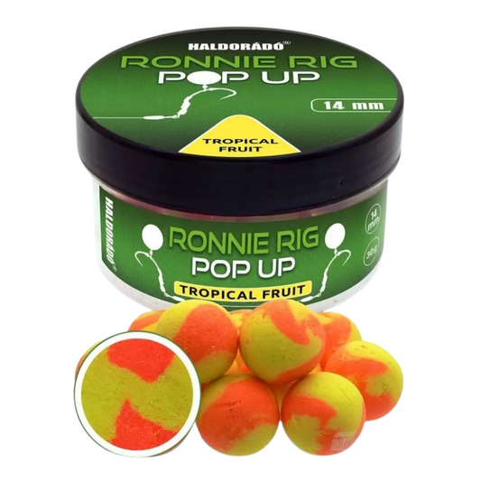 Haldorado Ronnie Rig Pop Up 14 mm - Tropical Fruit