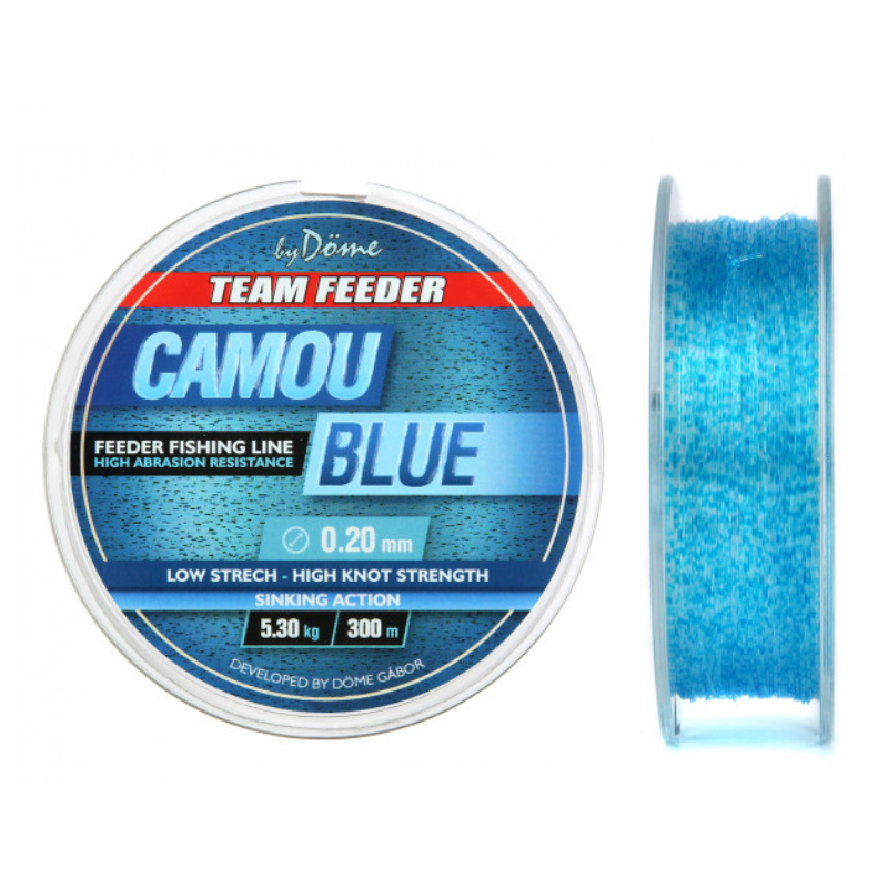 Hilo By Dome Team Feeder Camo Blue 0,25mm 8,20kg 300m