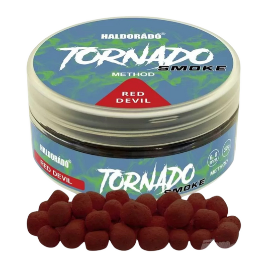 Haldorado Tornado Wafter Method Smoke Red Devil  6-8mm