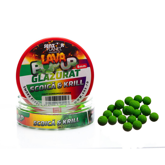 Senzor Planet Lava Pop Up Scoica Krill- Mussel Krill 8mm