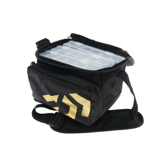 Bolso Daiwa BG + 3 Cajas Incluidas 23X16X19cm